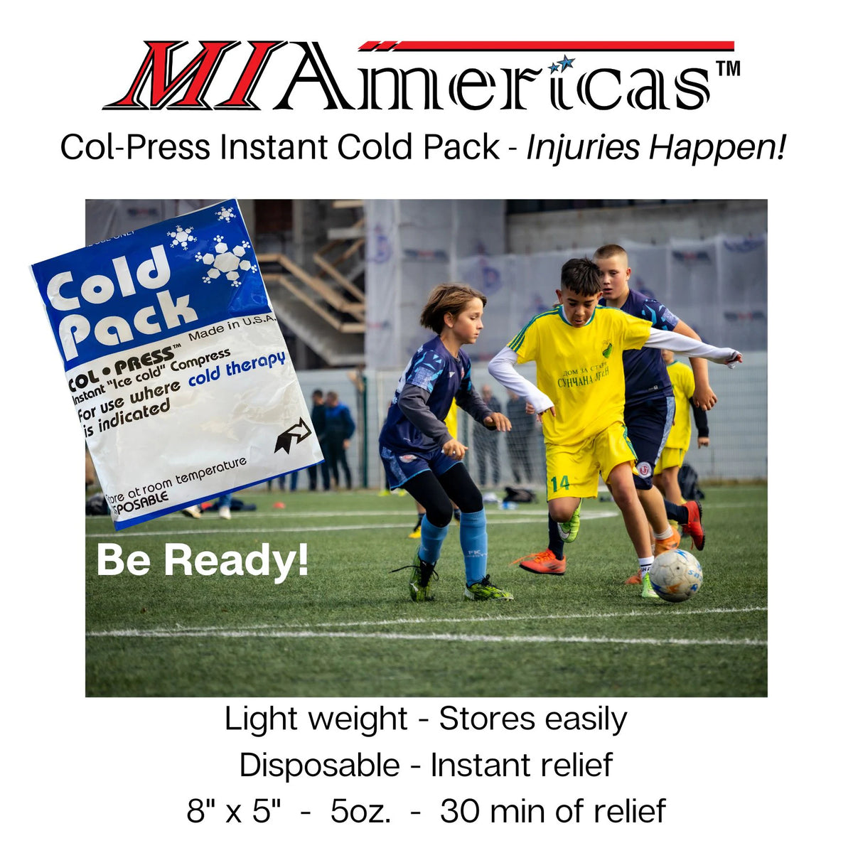 Instant Cold Therapy. Ready When You Need It. Made in the USA.